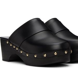 Aeyde Black Bibi Clogs - Size 40 - Never worn